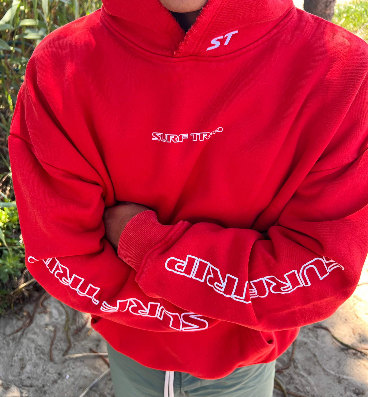 Y2K Red Hoodie