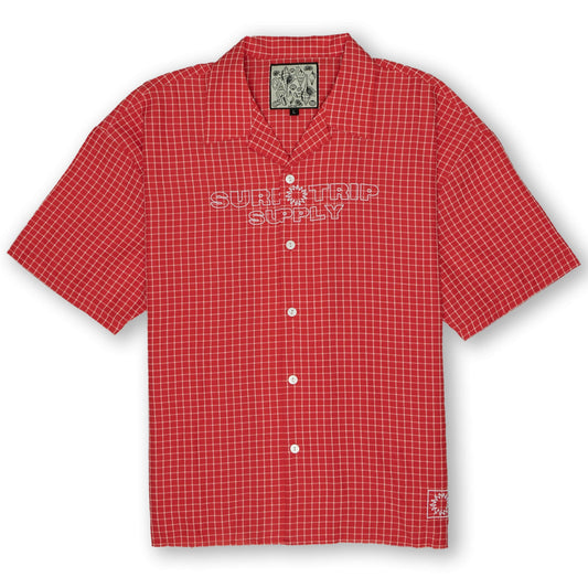 Red Button Up