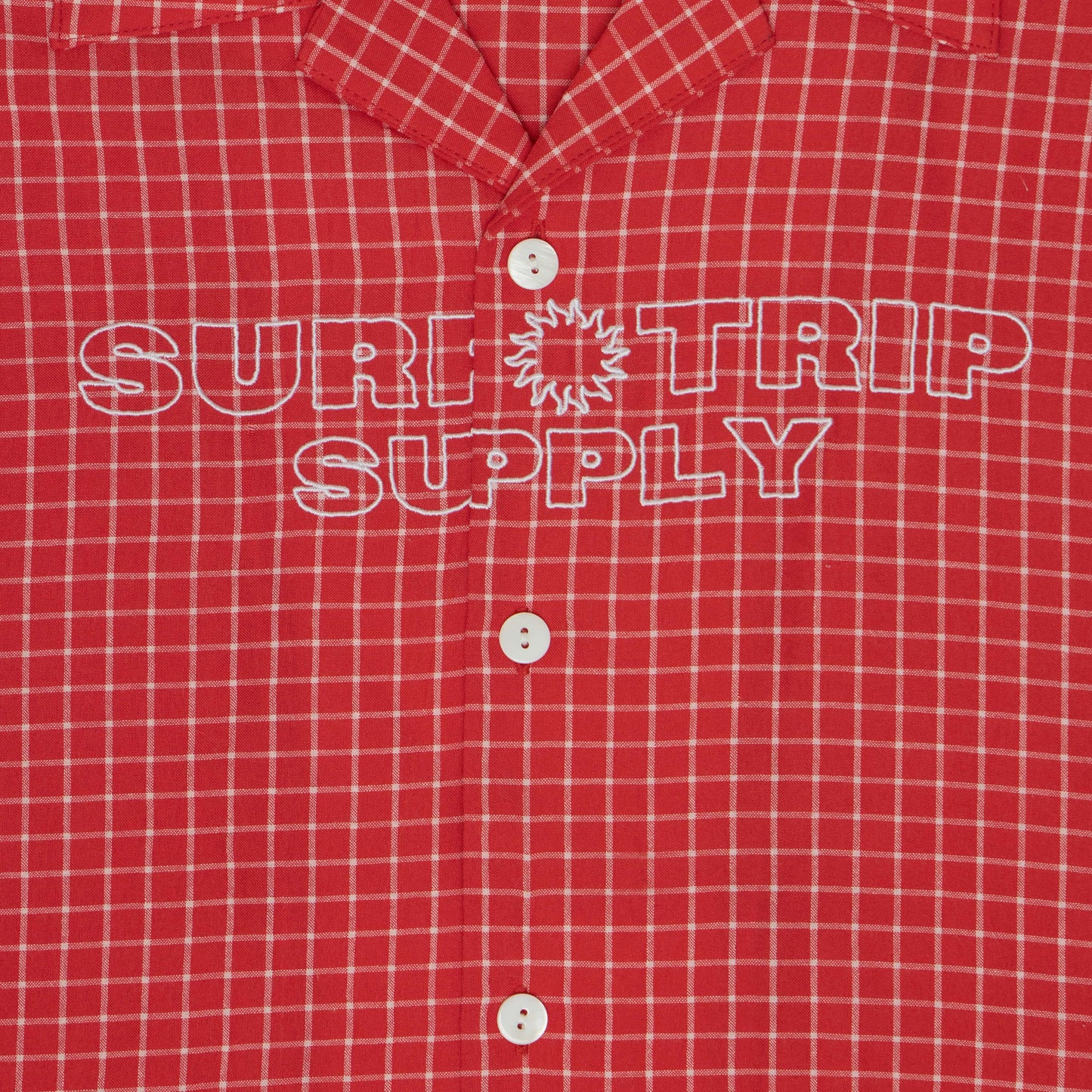 Red Button Up