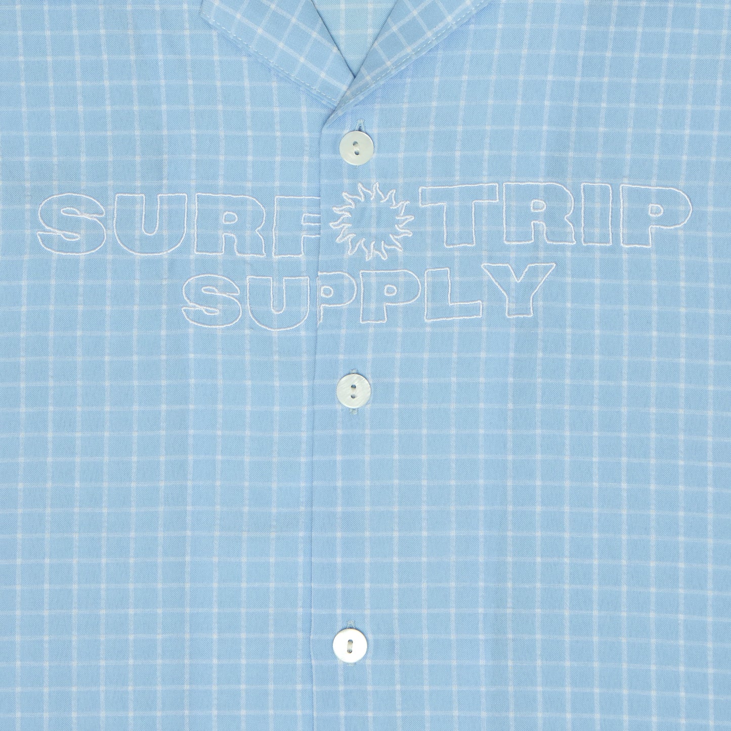 Blue Button Up