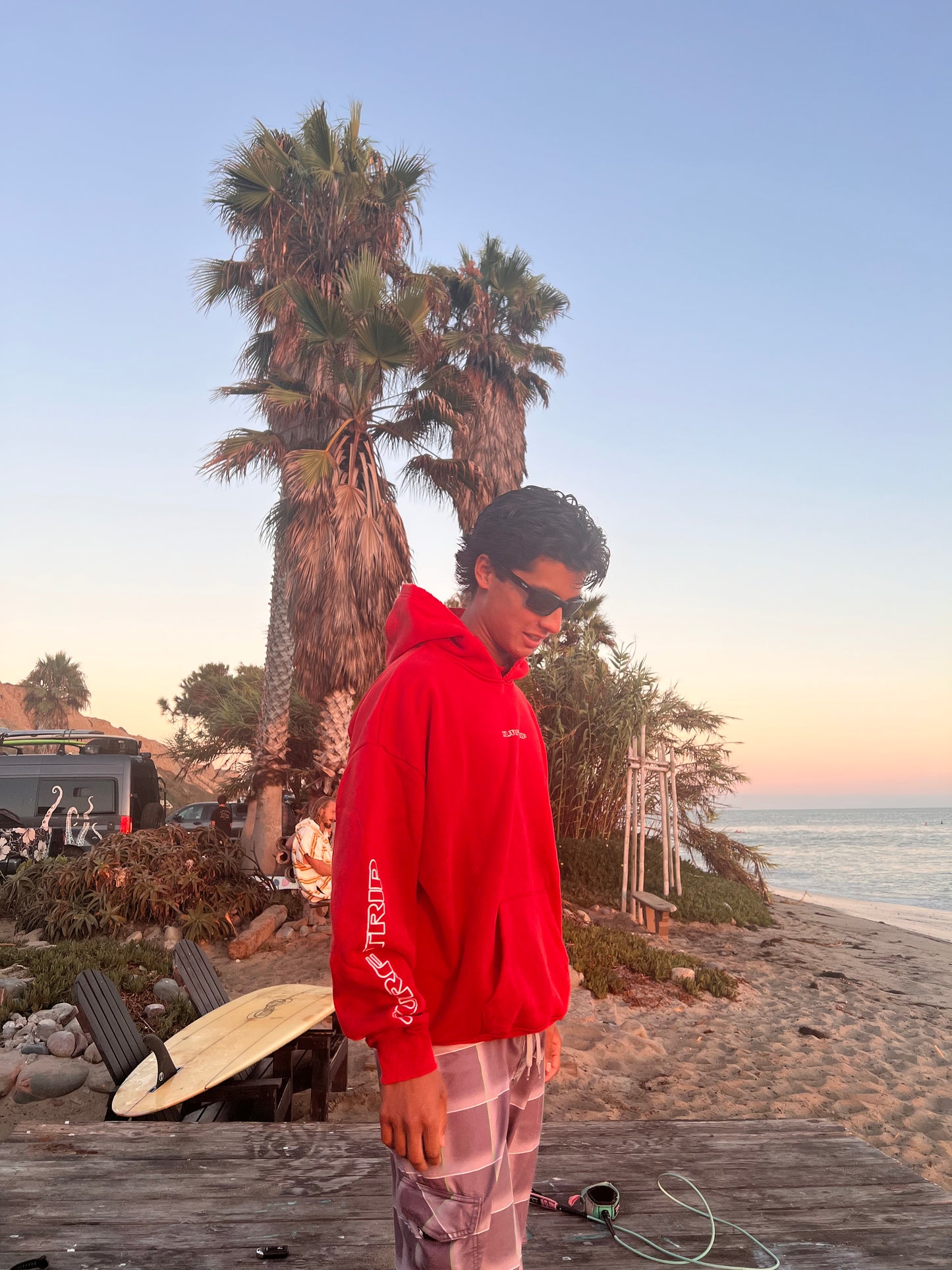 Y2K Red Hoodie