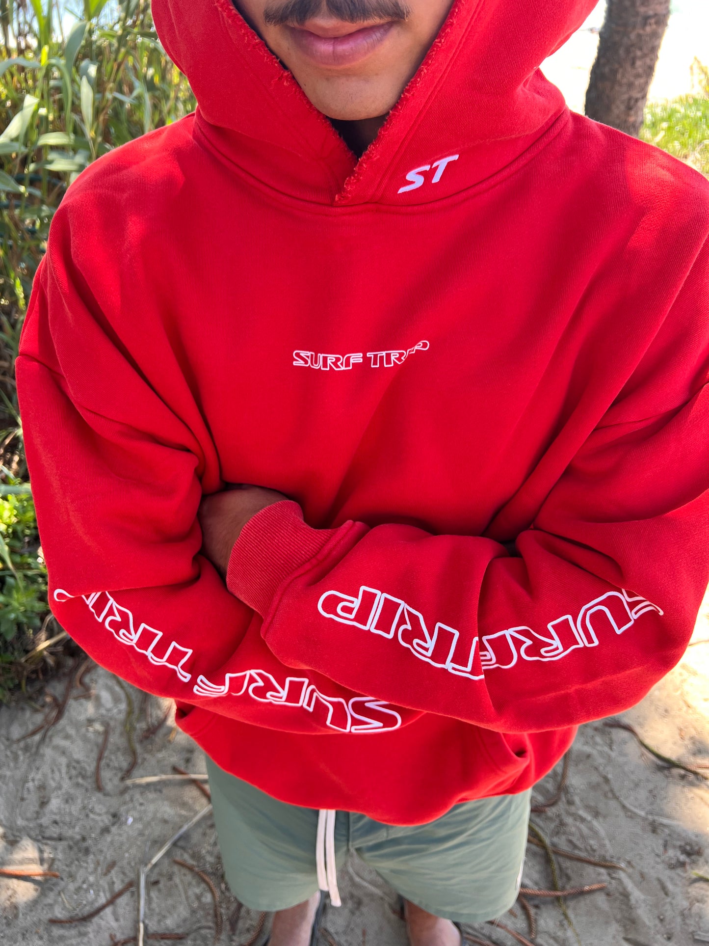 Y2K Red Hoodie