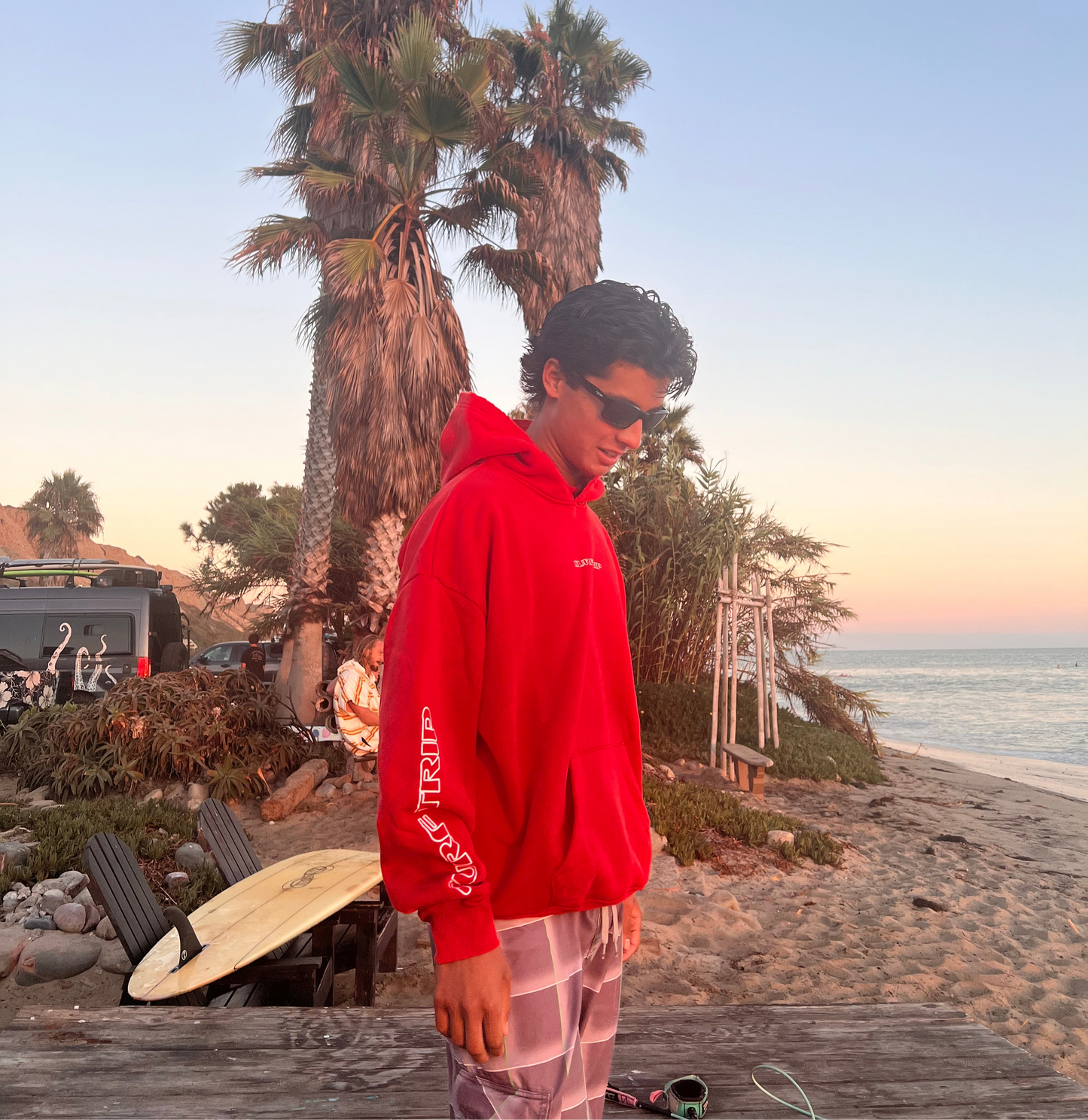 Y2K Red Hoodie