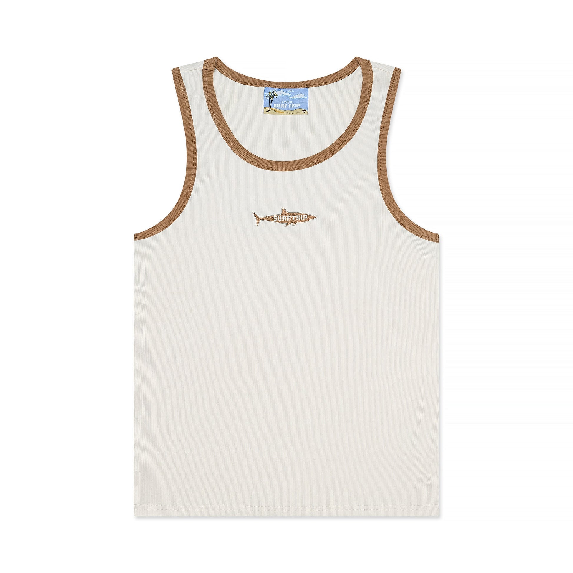 Shark Tank Top Brown - Surf Trip Supply