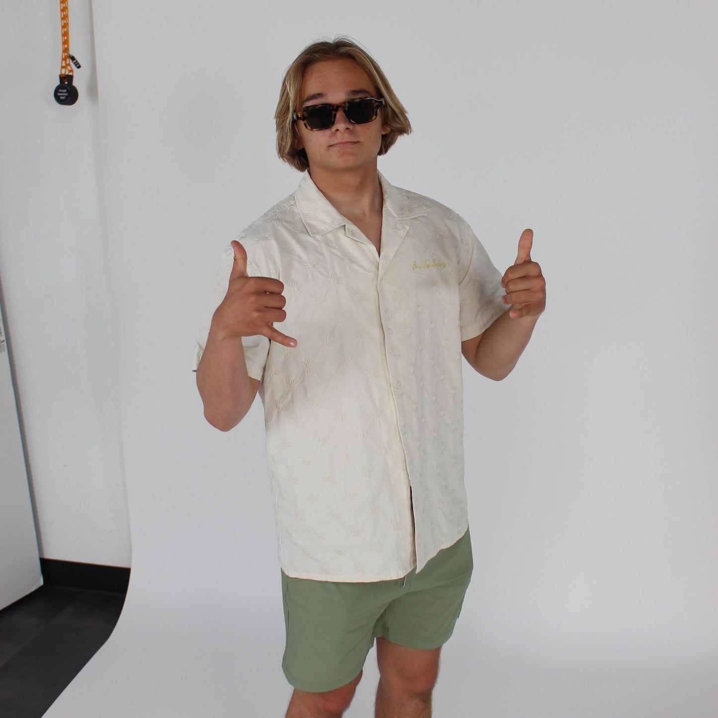 Camp Surf Trip Trunks Sage Green - Surf Trip Supply