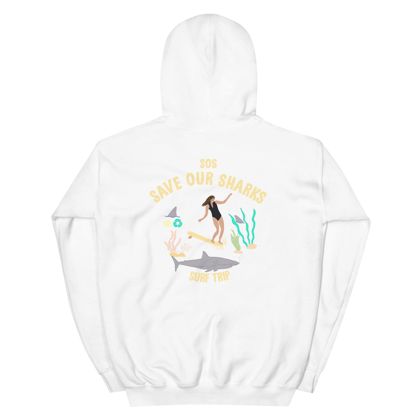 Shark Hoodie - Surf Trip Supply