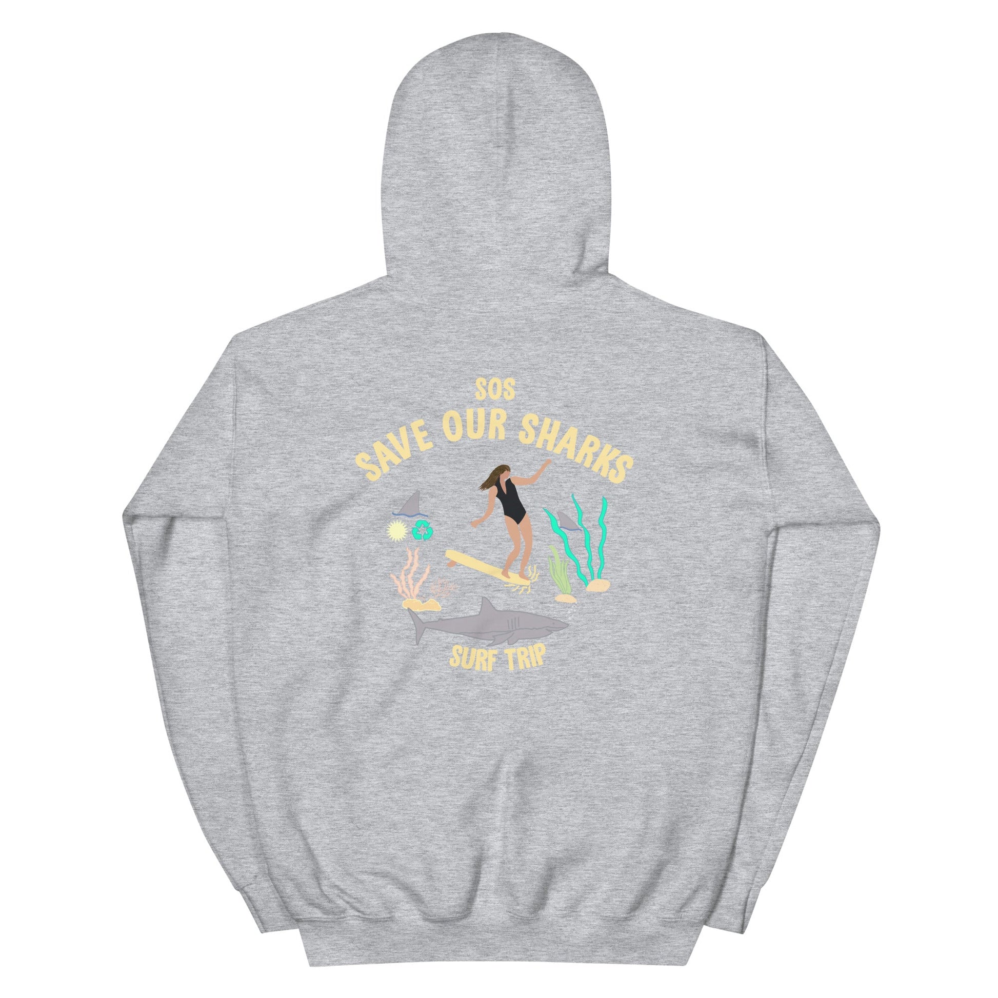 Shark Hoodie - Surf Trip Supply