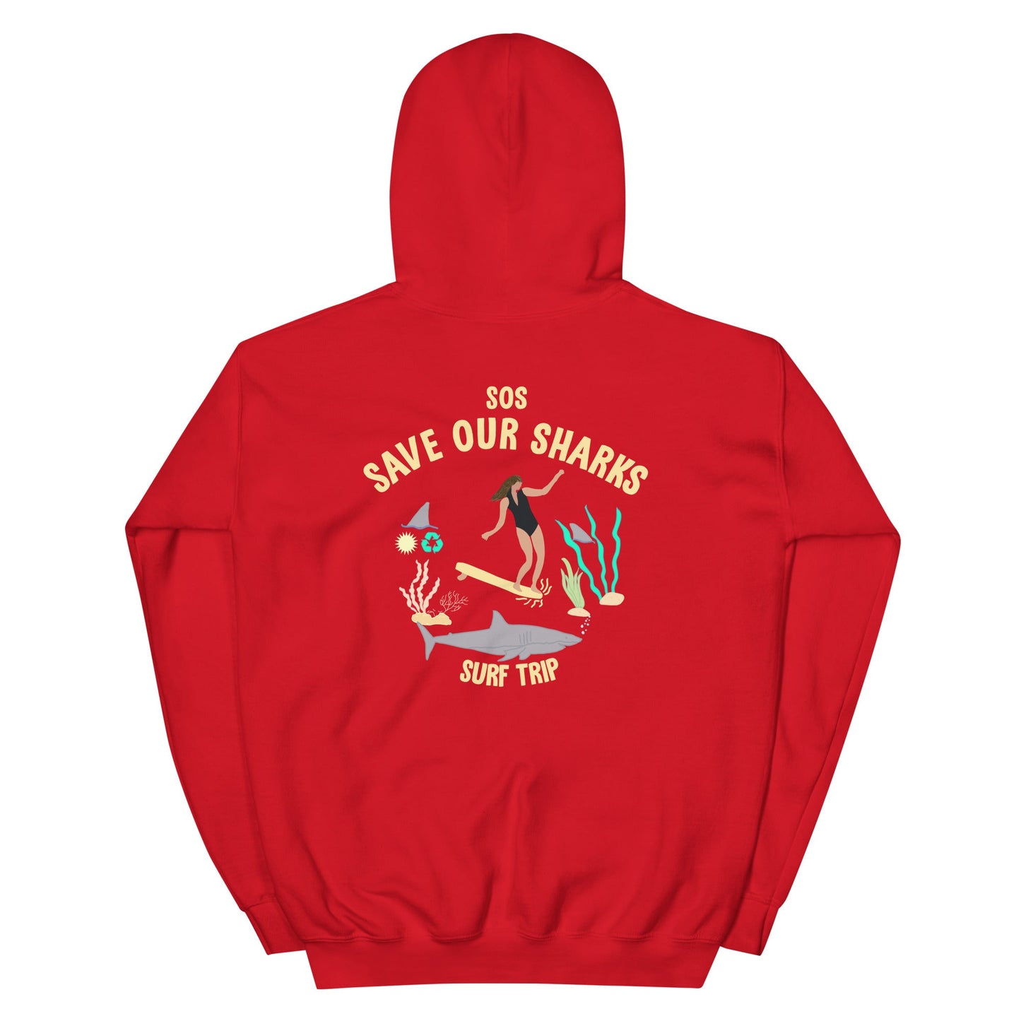 Shark Hoodie - Surf Trip Supply