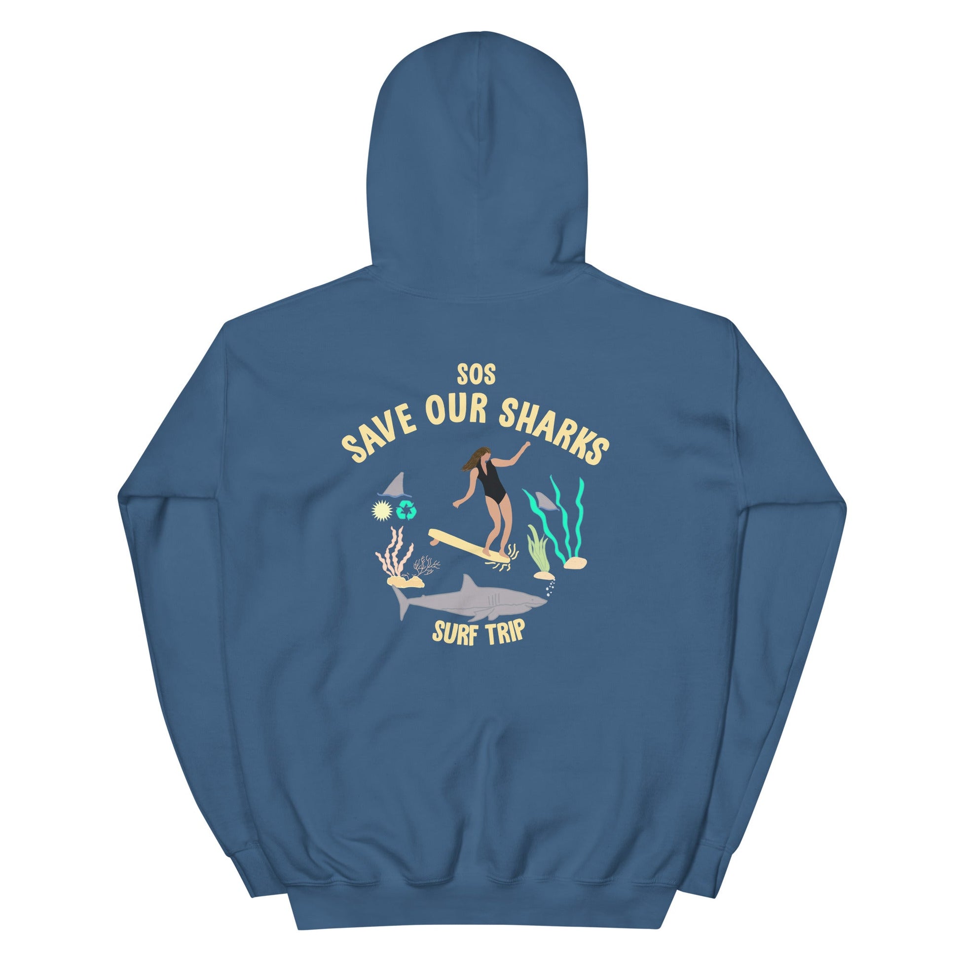 Shark Hoodie - Surf Trip Supply