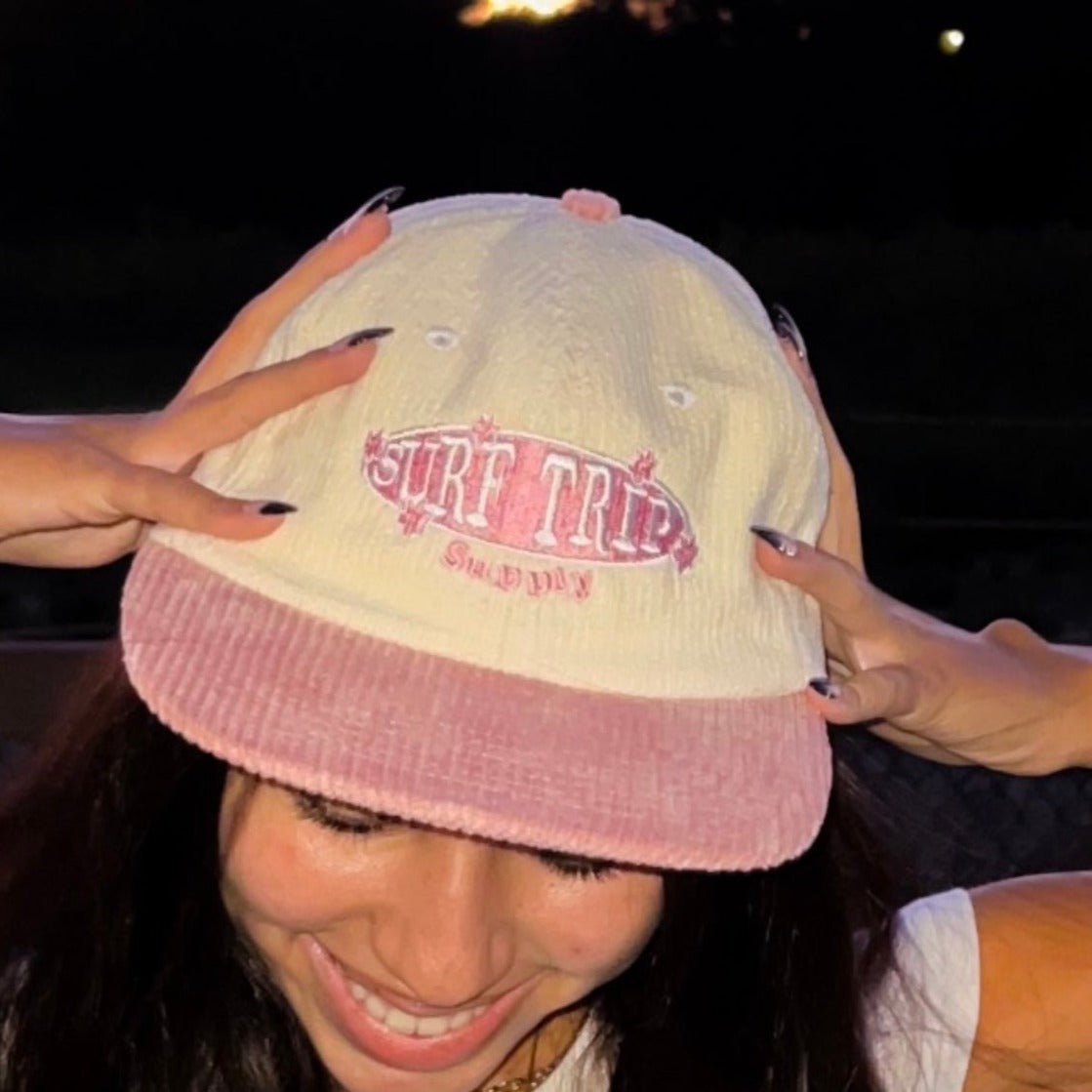 Strawberry Dreams Corduroy Hat - Surf Trip Supply