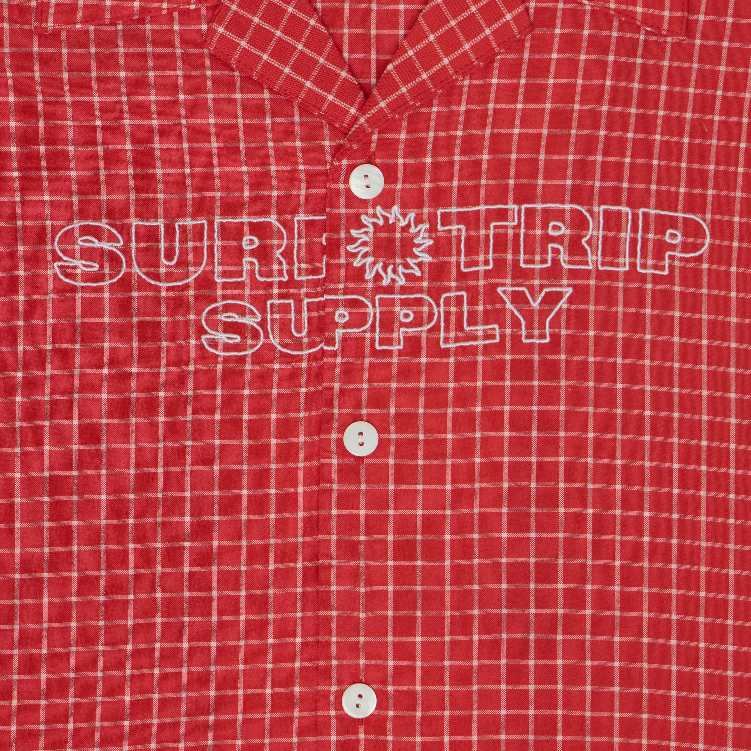 Red Button Up