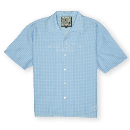 Blue Button Up