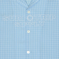 Blue Button Up