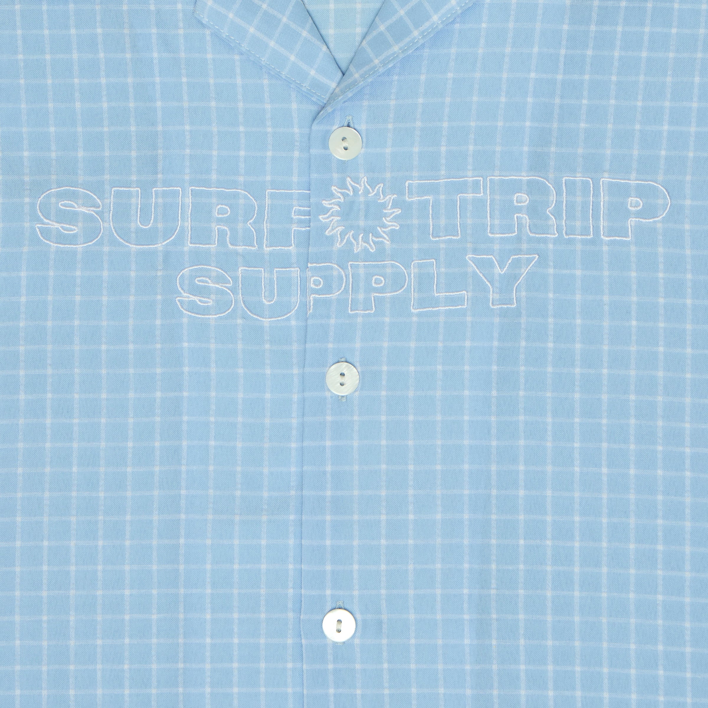 Blue Button Up
