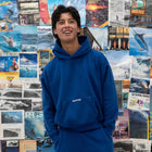 Electric Blue Hoodie