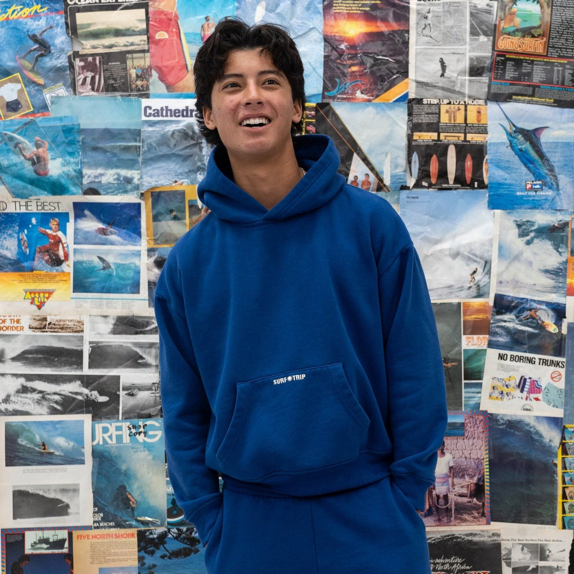 Electric Blue Hoodie