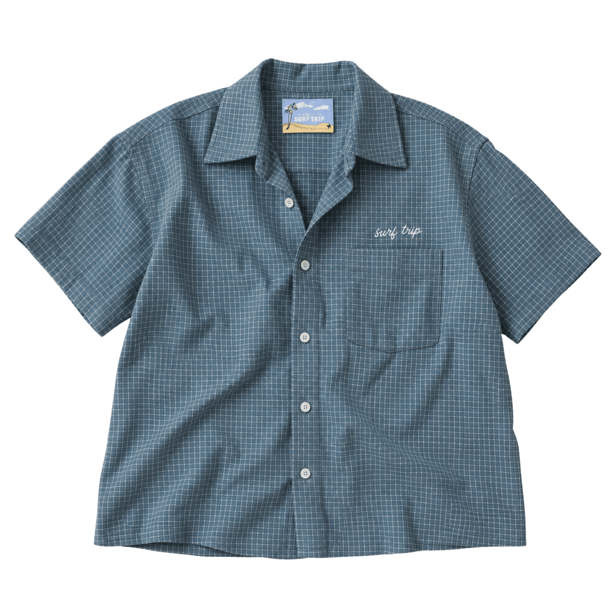 Caleb Button Up Blue