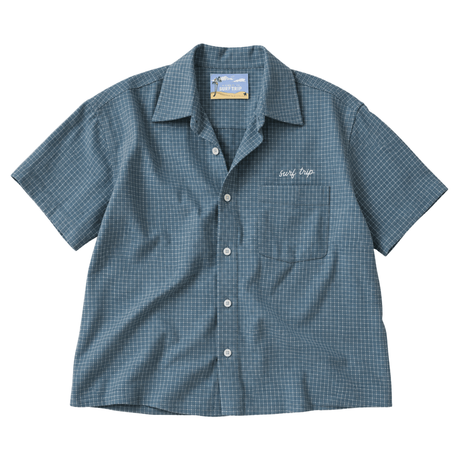 Caleb Button Up Blue