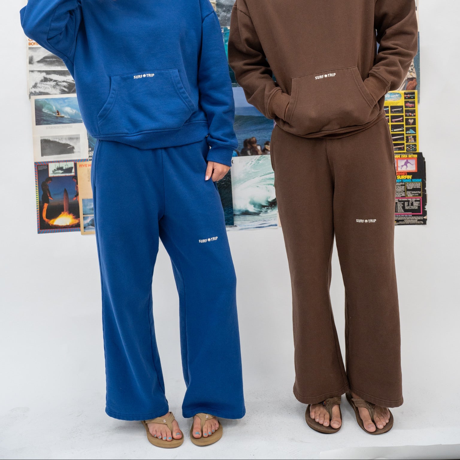 Brown Sweat Pants
