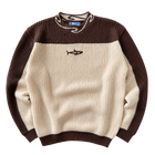 Shark Knit Sweater Brown
