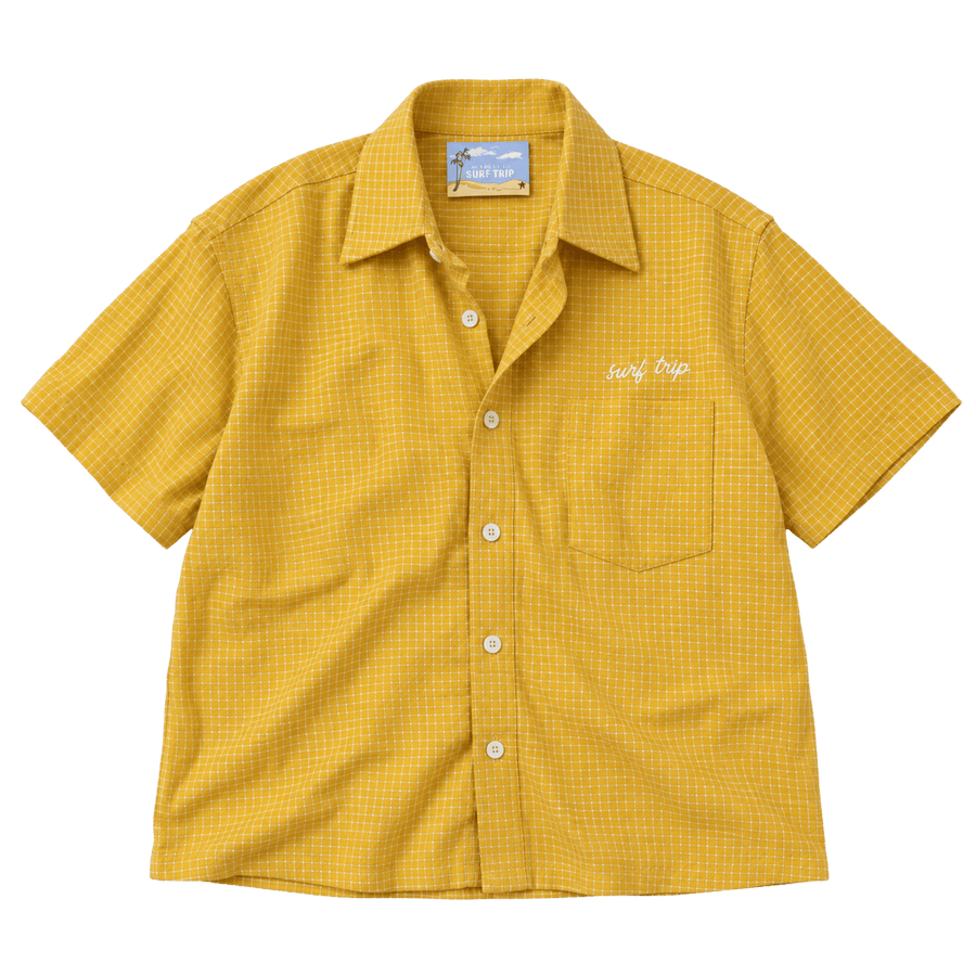 Caleb Button Up Yellow