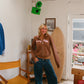 Sea Shell Zipup Hoodie