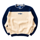 Shark Knit Sweater Navy