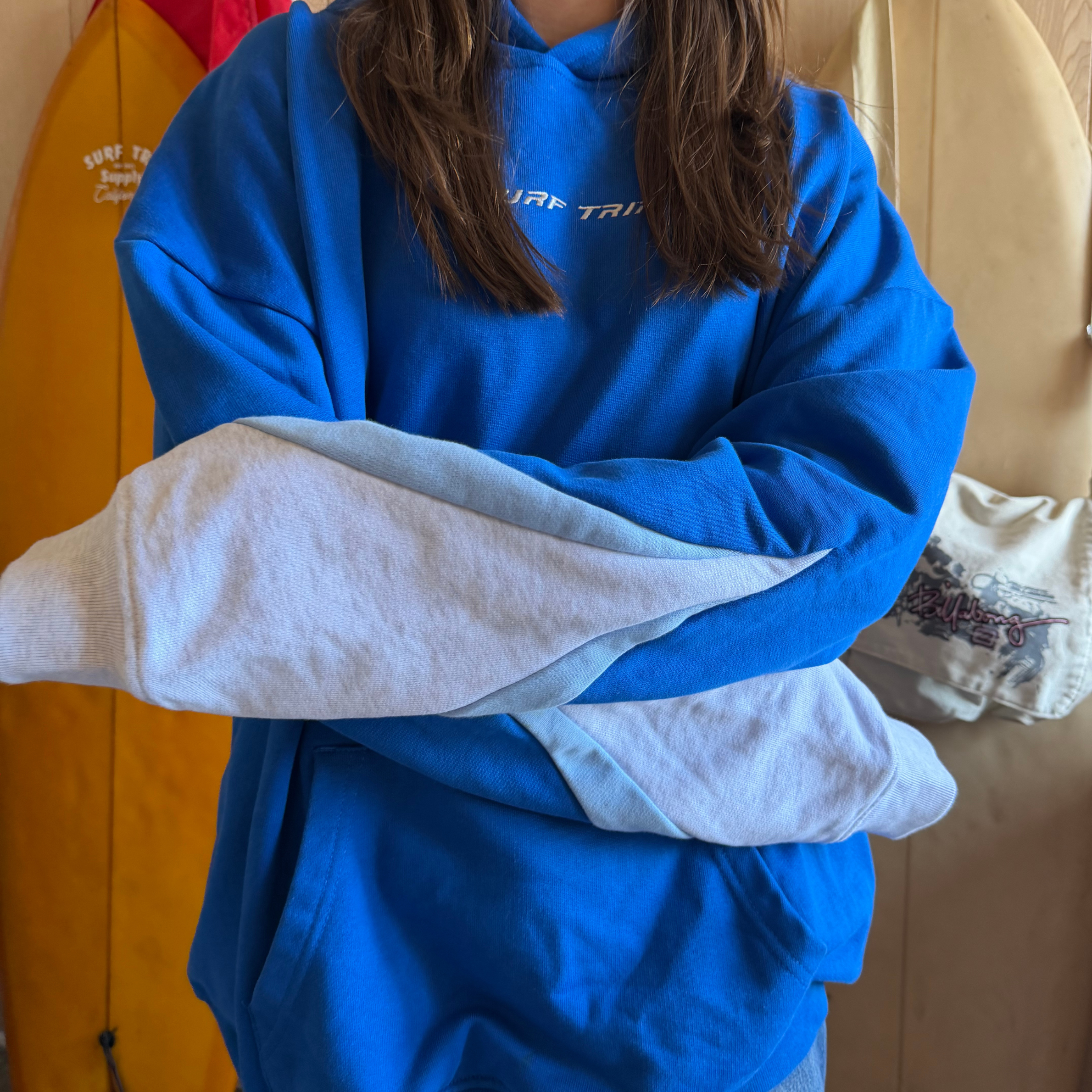 Reef Hoodie Blue