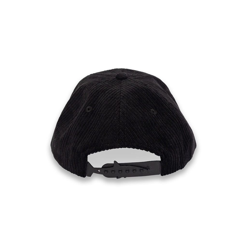 90s Black Corduroy Hat - Surf Trip Supply