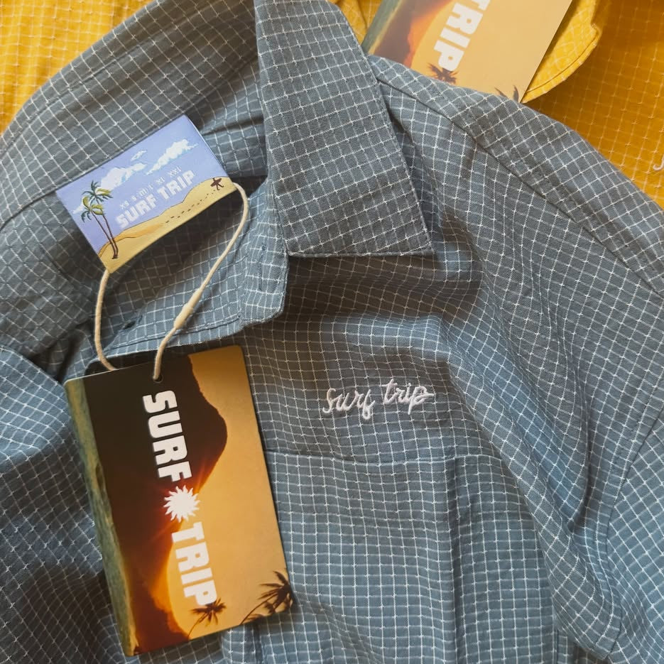 Caleb Button Up Blue