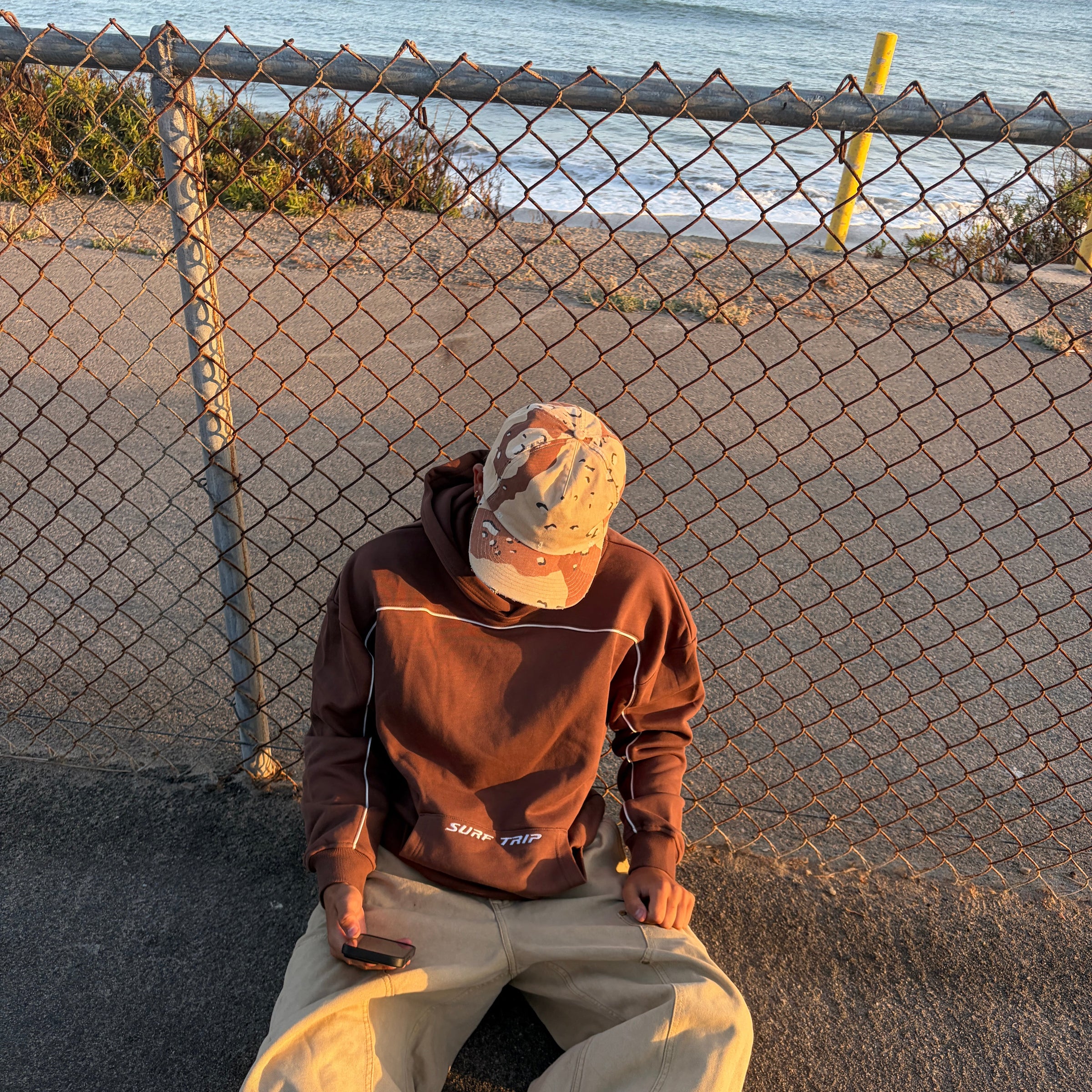 Ripper Hoodie Brown