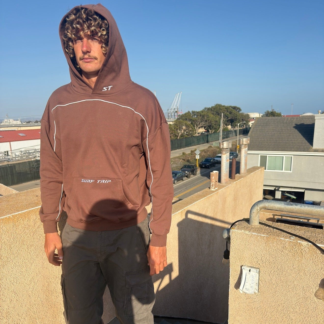 Ripper Hoodie Brown