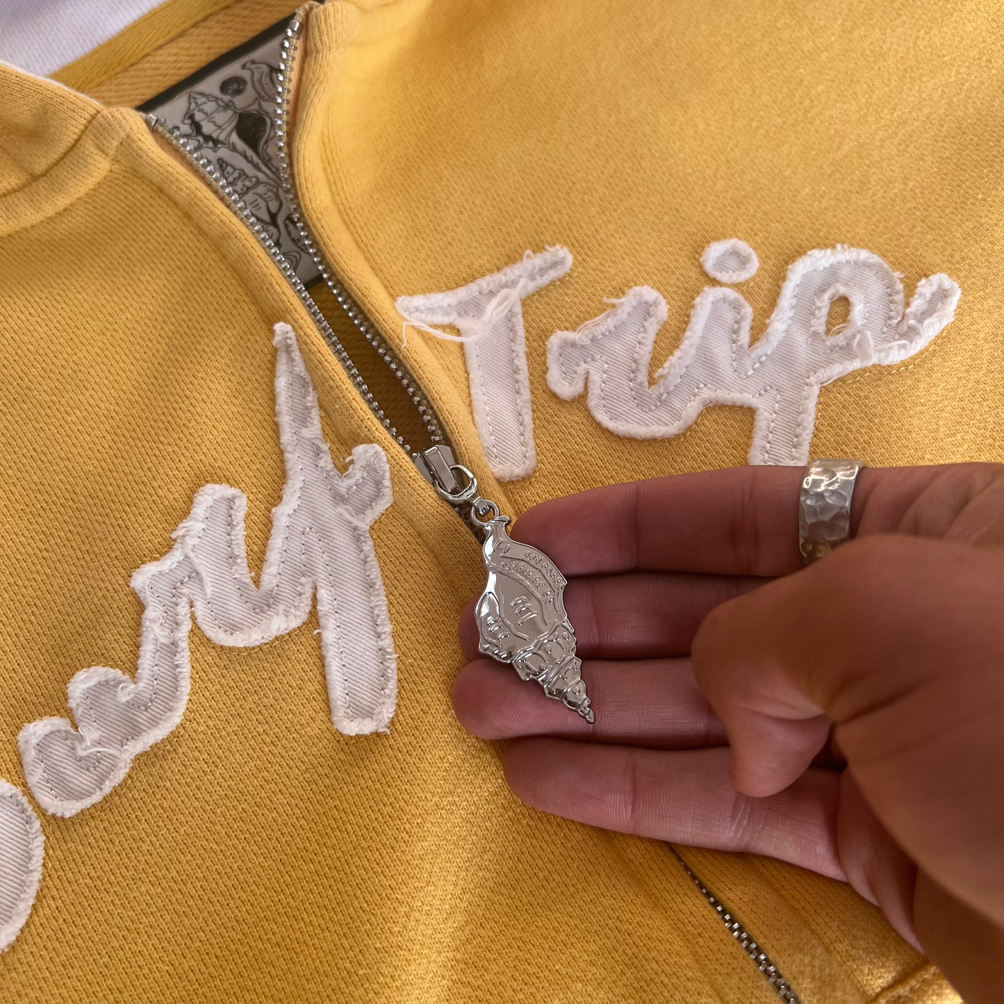 Sea Shell Zipup Hoodie