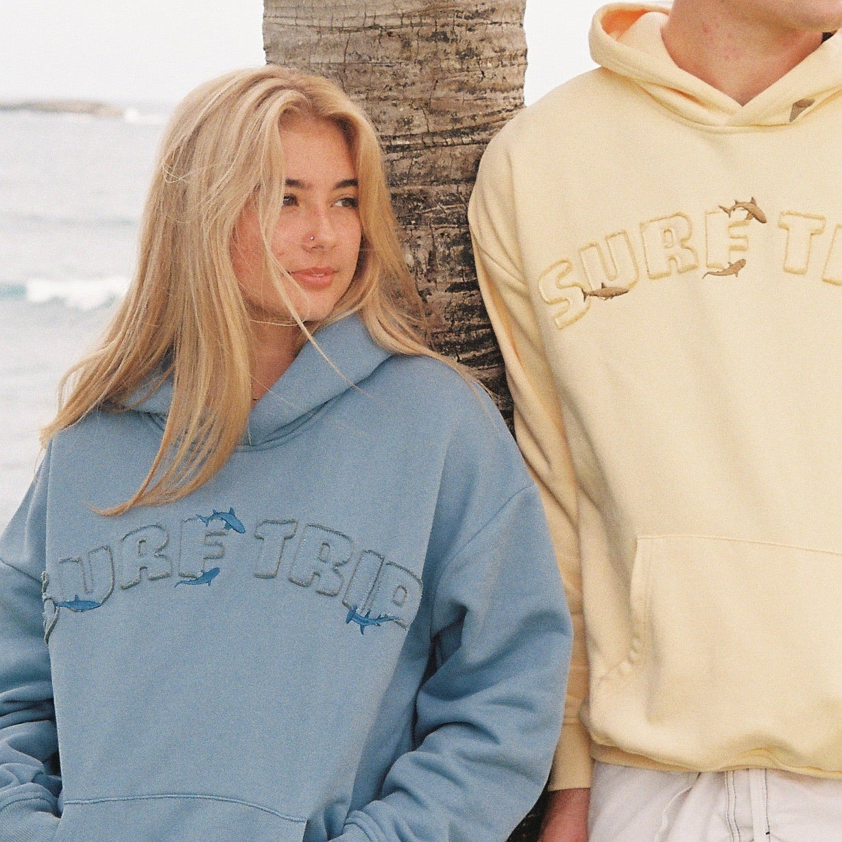 Shark Hoodie Blue