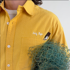 Caleb Button Up Yellow