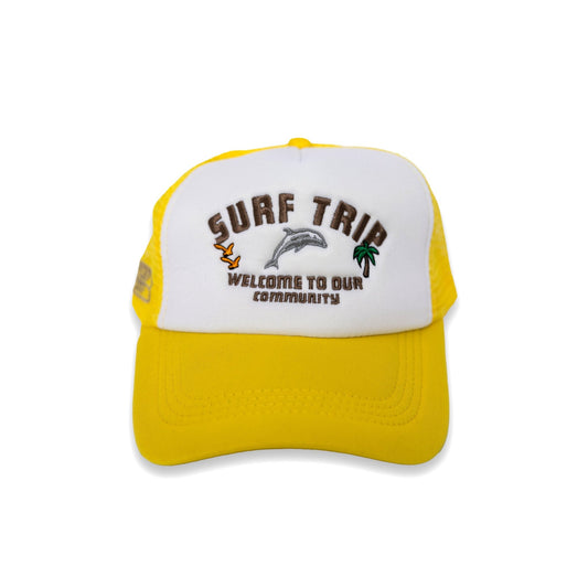 Dolphin Trucker Hat - Surf Trip Supply