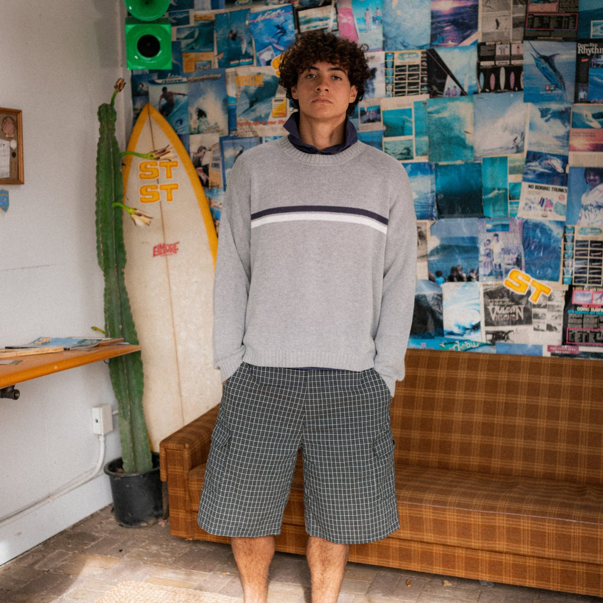 International Plaid Shorts