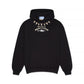 Shark Embroidered Hoodie Black - Surf Trip Supply