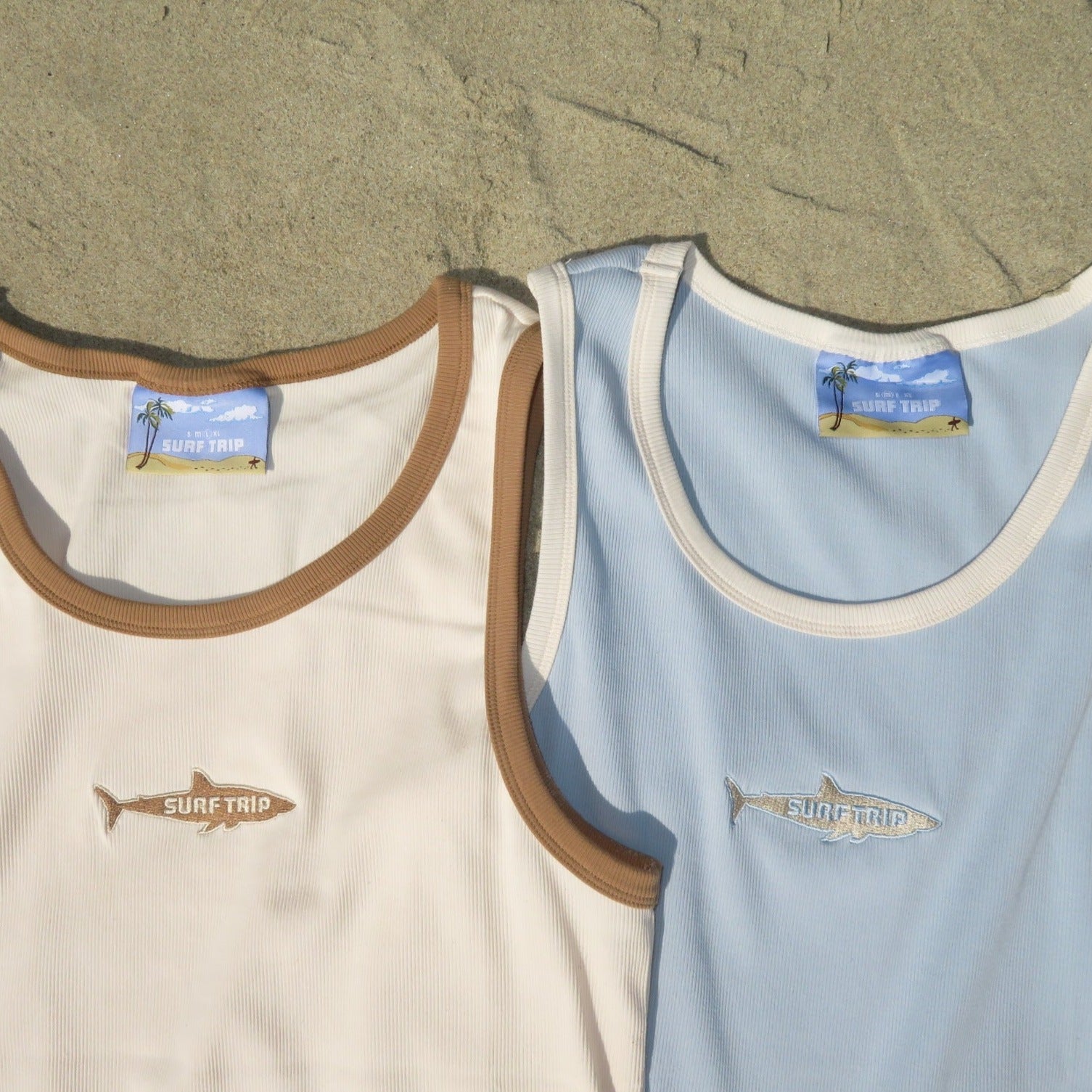 Shark Tank Top Blue - Surf Trip Supply