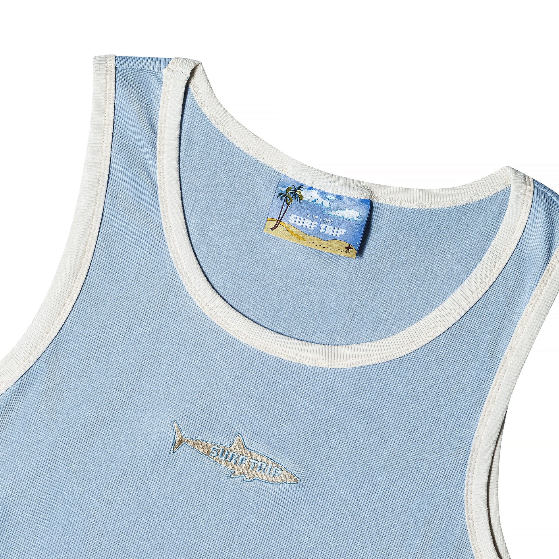 Shark Tank Top Blue - Surf Trip Supply