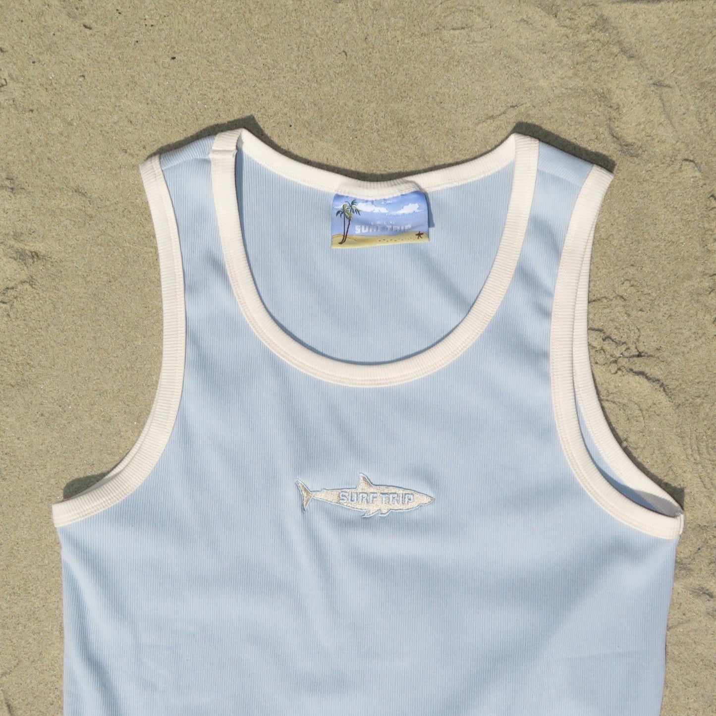 Shark Tank Top Blue - Surf Trip Supply