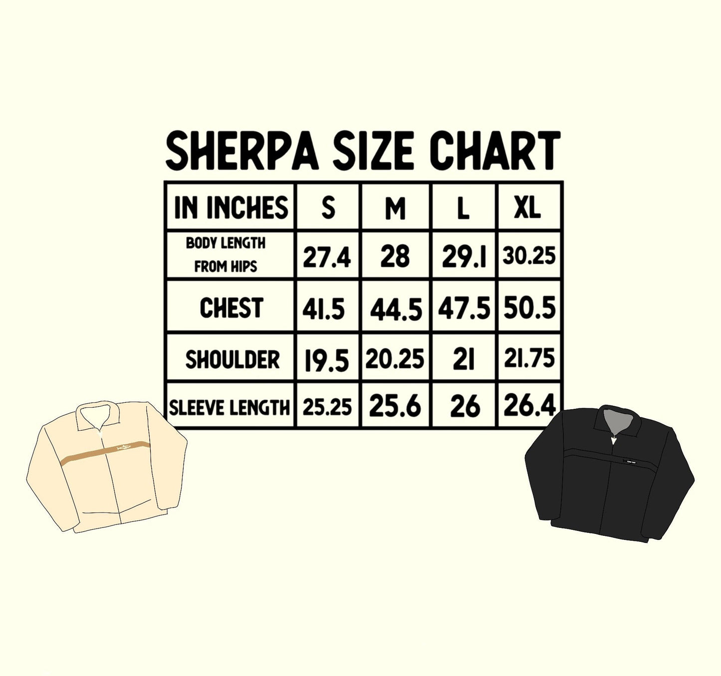 Sherpa Jacket Black PREORDER - Surf Trip Supply