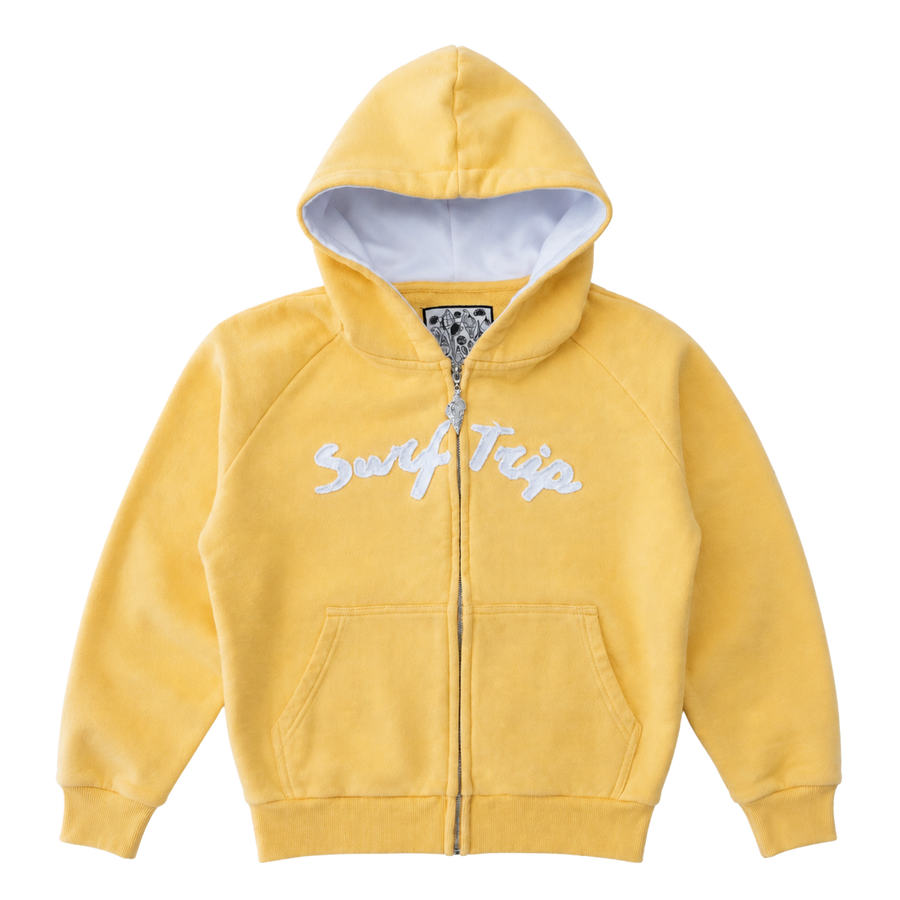 Sea Shell Zipup Hoodie Butter
