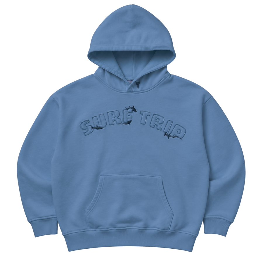 Shark Hoodie Blue