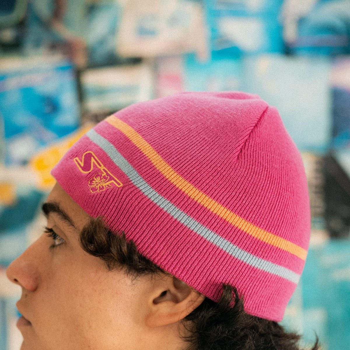 Teddy Beanie Pink