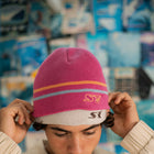 Teddy Beanie Pink