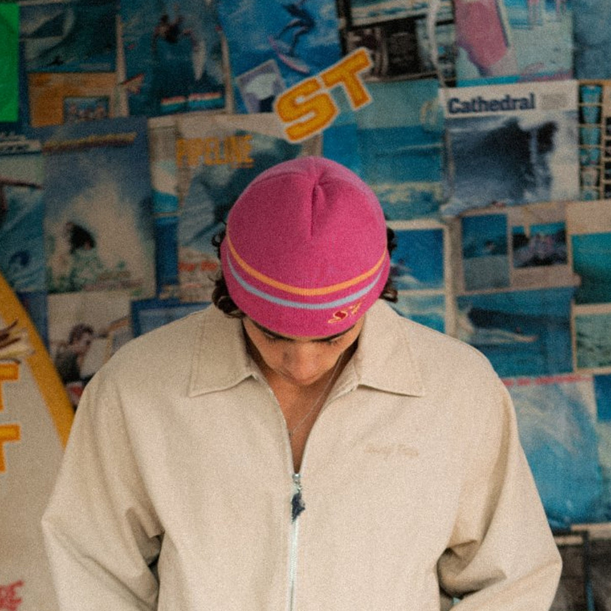 Teddy Beanie Pink