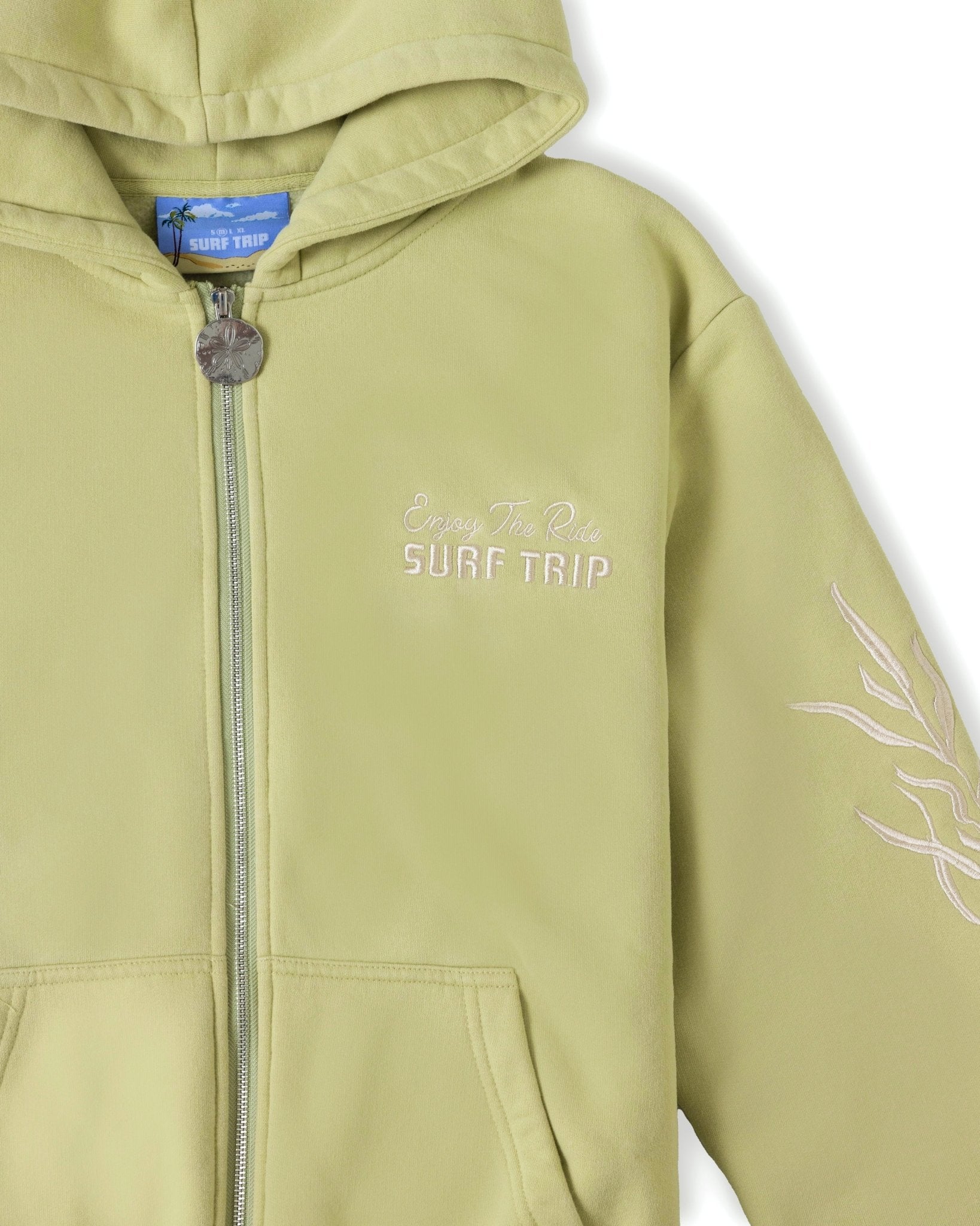 The Turtle Embroidered Hoodie - Surf Trip Supply