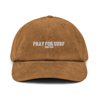 Pray For Surf Corduroy Hat - Surf Trip Supply