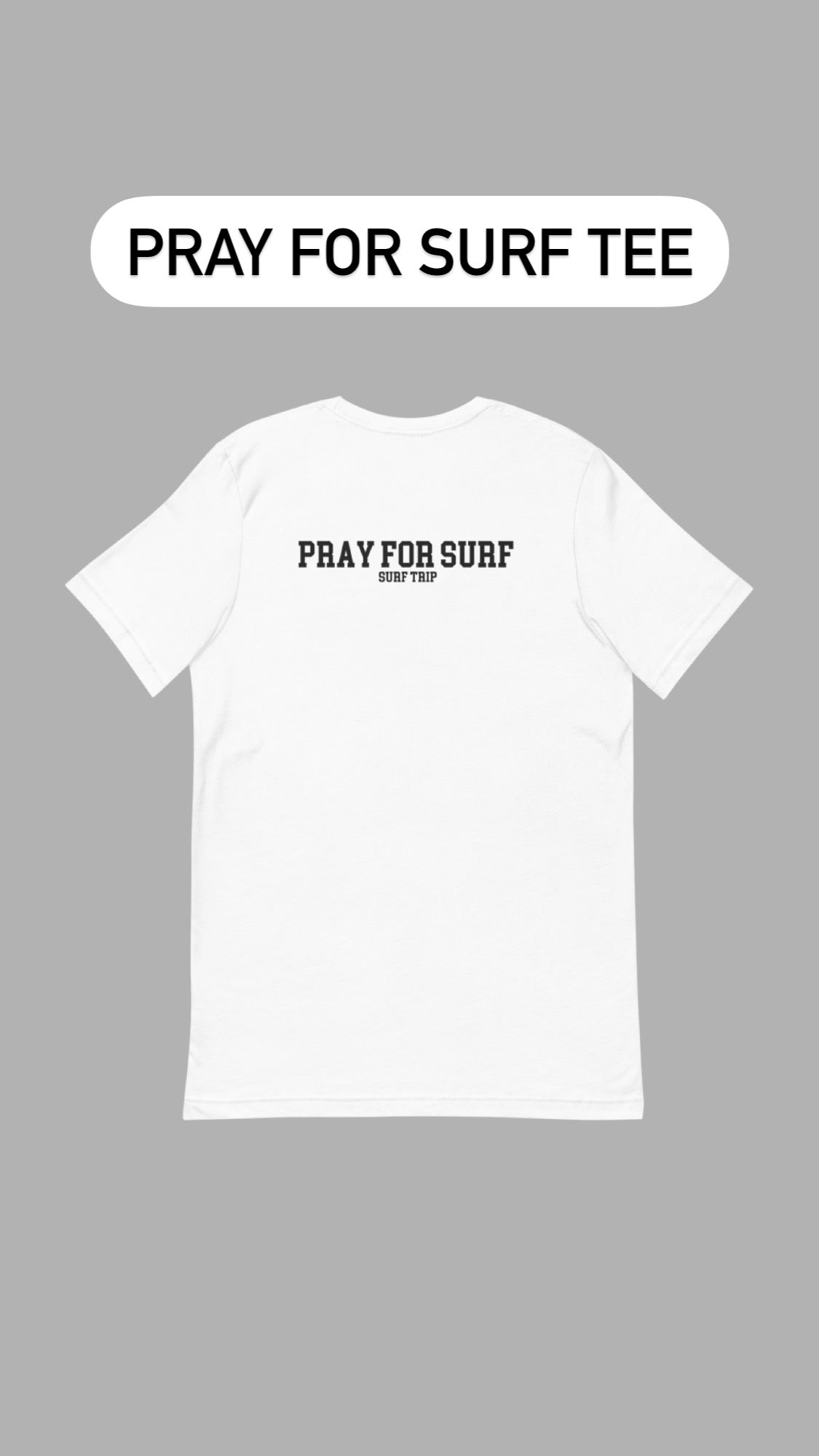 Pray For Surf Tee - Surf Trip Supply